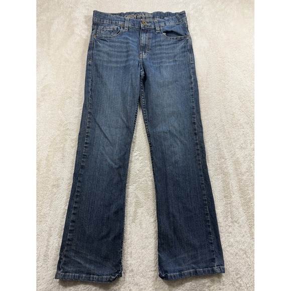 Cody James Other - Cody James Boys Bootcut Adjustable Waist Blue Denim Jeans 16 Meas: 28x28.5